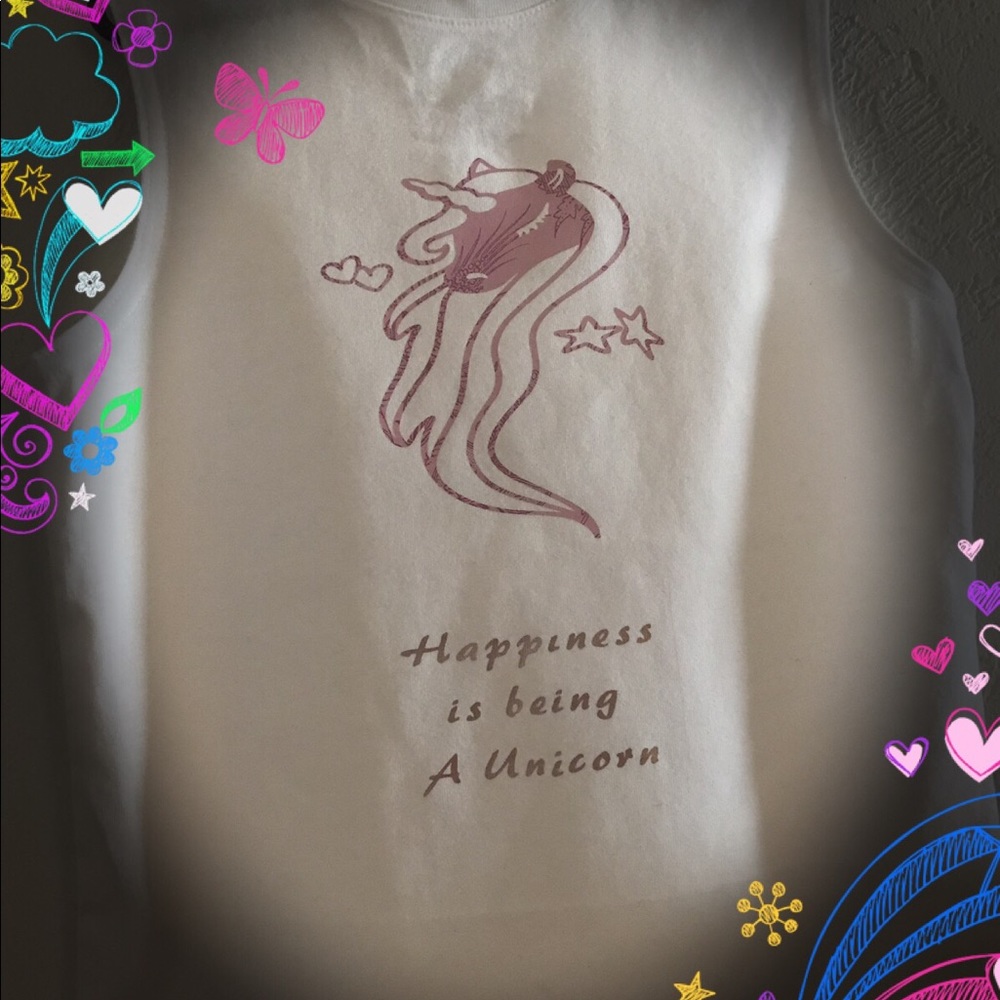 While tank top child shirt